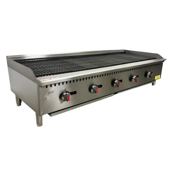 Elite Kitchen Supply 60 in. Commercial NSF Radiant Broiler Grill EH1500 in Stainless Steel