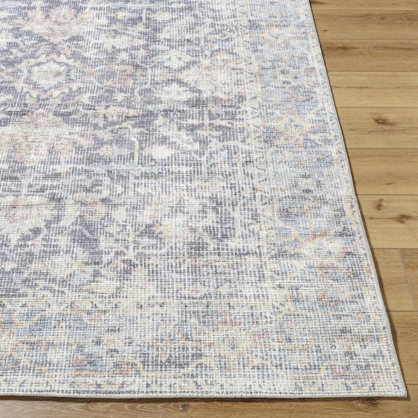 Our PNW Home Olympic Navy Traditional 7 ft. x 9 ft. Indoor Area Rug