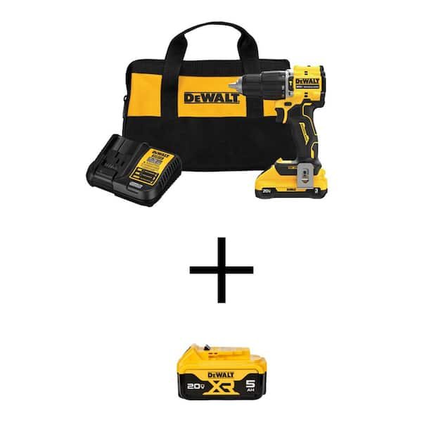 DEWALT 20V MAX Compact Lithium-Ion 4.0Ah Battery Pack with 12V to 20V MAX  Charger DCB240C - The Home Depot