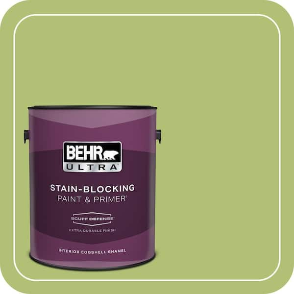 BEHR ULTRA 1 gal. Home Decorators Collection #HDC-SM14-5 Lavish Lime Extra Durable Eggshell Enamel Interior Paint & Primer