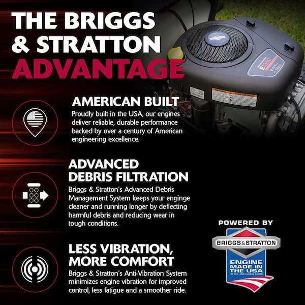 Murray - MT100 42 in. 13.5 HP 500cc E1350 Series Briggs and Stratton Engine 6-Speed Manual Gas Riding Lawn Tractor Mower