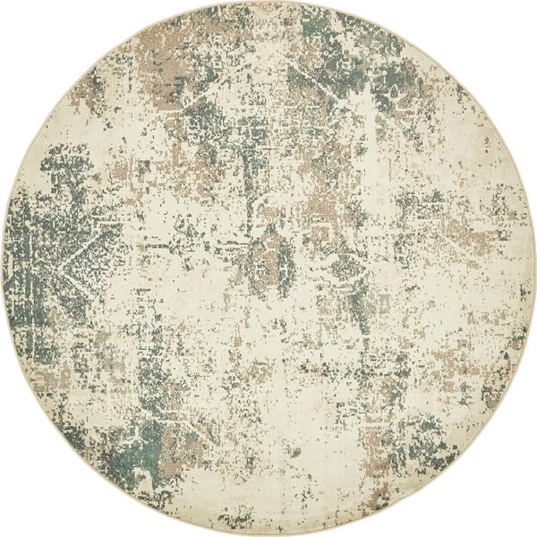 Tuareg Arid Beige 8' 0 x 8' 0 Round Rug