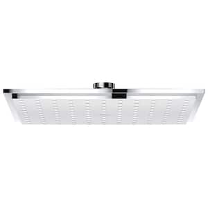 Rainshower 230 1-Spray Patterns with 1.75 GPM 9 in. Wall Mount Rain Fixed Shower Head in Chrome