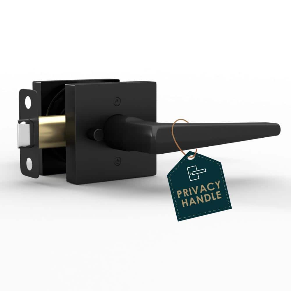 Schein Privacy Door Handle - 1 Pack Bed & Bath Lock, Matte Black price history on PriceWatchPro