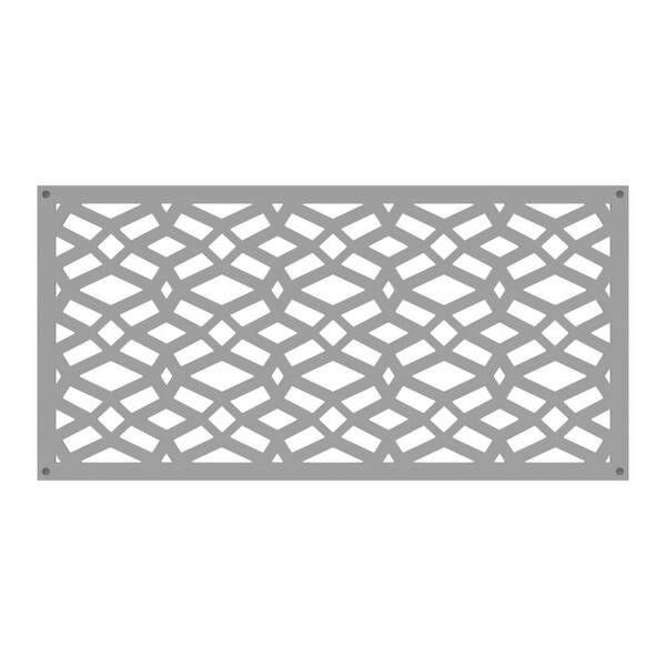 Barrette Outdoor Living 2 ft. x 4 ft. Celtic Clay Vinyl Decorative Screen Panel