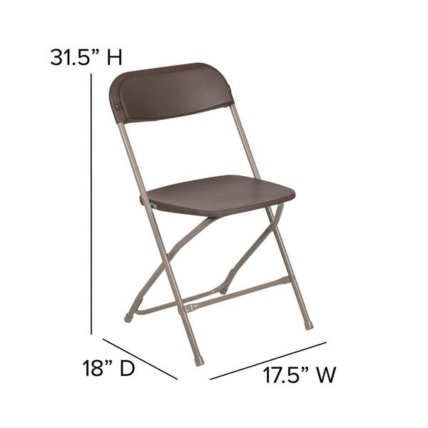 small metal folding chair