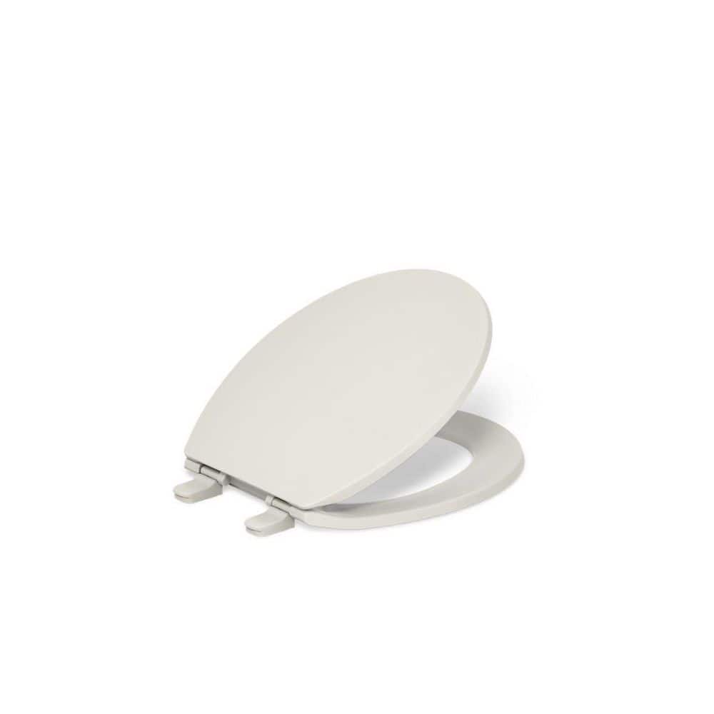 Brevia Round Toilet Seat with Quick-Release Hinges in Almond price history on PriceWatchPro