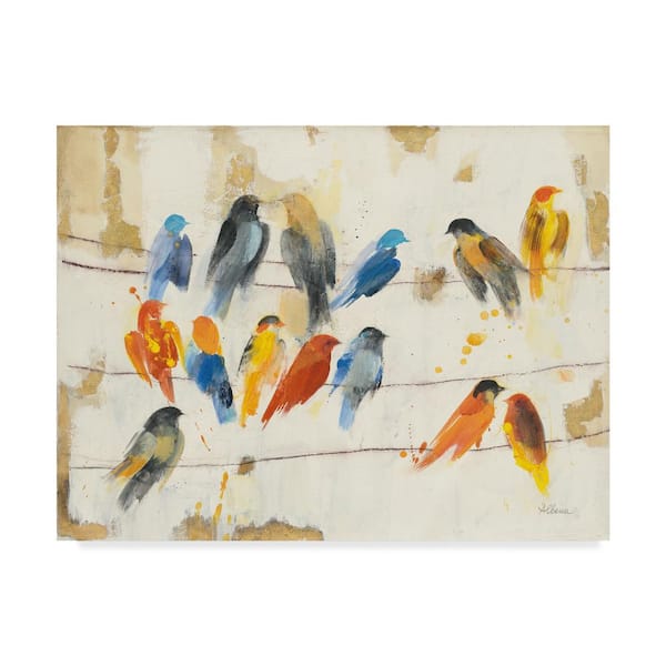 Trademark Fine Art Albena Hristova 'Town Meeting' Canvas Unframed Photography Wall Art 35 in. x 47 in