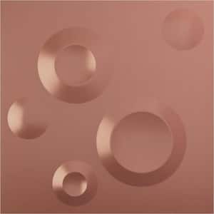 19 5/8 in. x 19 5/8 in. Cole EnduraWall Decorative 3D Wall Panel, Champagne Pink (Covers 2.67 Sq. Ft.)