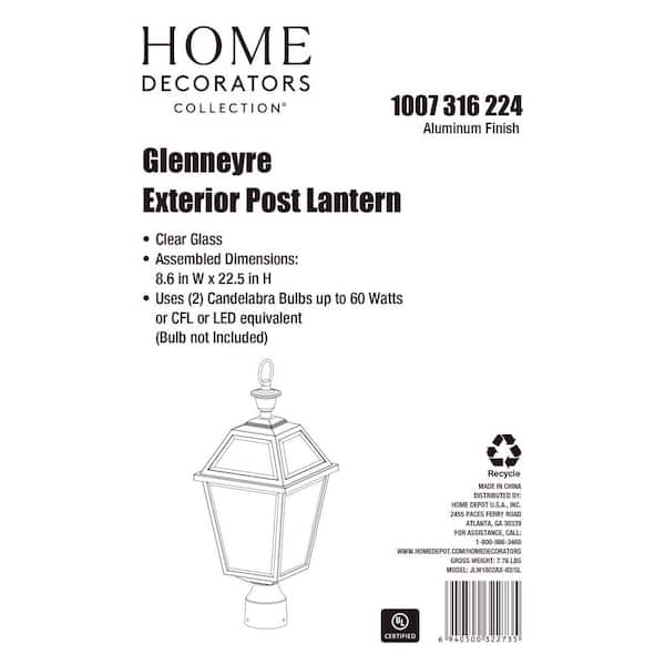 Gas lamp deals post home depot