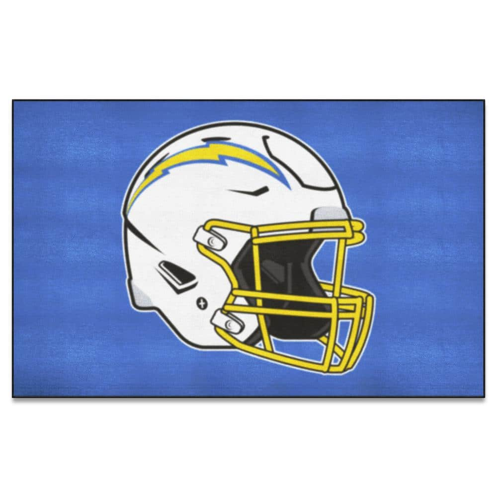 Fanmats NFL Los Angeles Rams Helmet Emblem, Blue, Standard, Team Colors