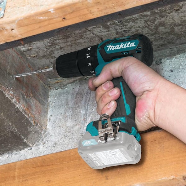 Makita 12V max CXT Lithium-Ion 3/8 in. Brushless Cordless Hammer  Driver-Drill (Tool Only) PH05Z The Home Depot