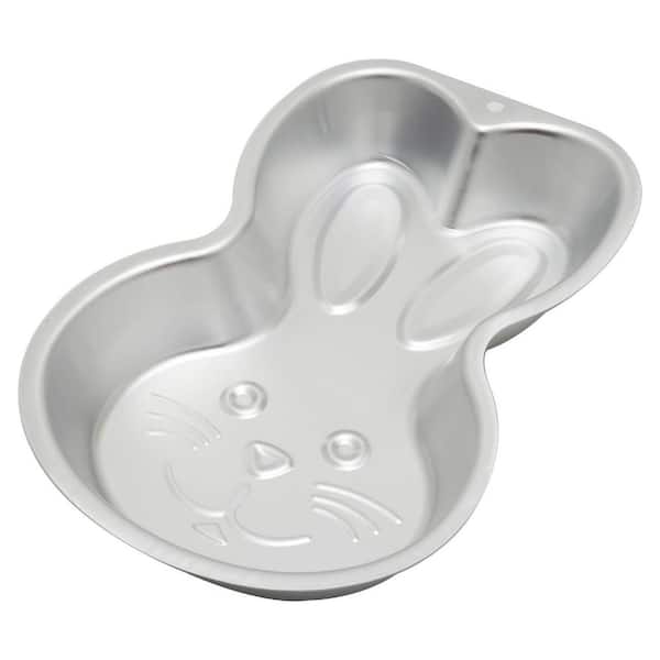 Bunny Shape 1-Cup Aluminum Nonstick Cake Pan Mold 1 Piece Cake Baking Pan for Bread Pie Sandwich Cheesecake