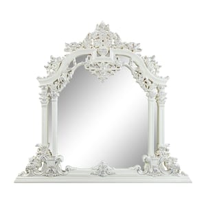Vanaheim 3 in. W x 54 in. H Wood White Dresser Mirror