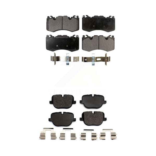 TEC Front Rear Ceramic Brake Pads Kit for Land Rover Range Sport Supercharged KTC-100578