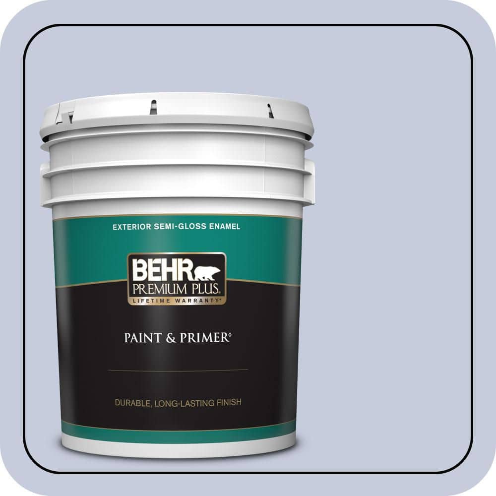 5 gal. #BIC-08 Sweet Lavender Semi-Gloss Enamel Exterior Paint & Primer price history on PriceWatchPro