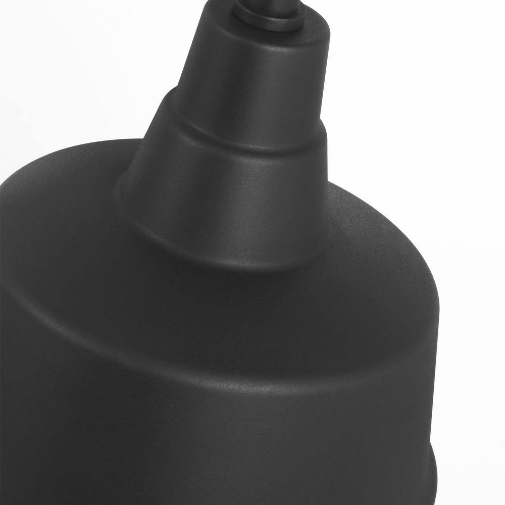 Textured Black Aluminum Barn Light Wall Lantern