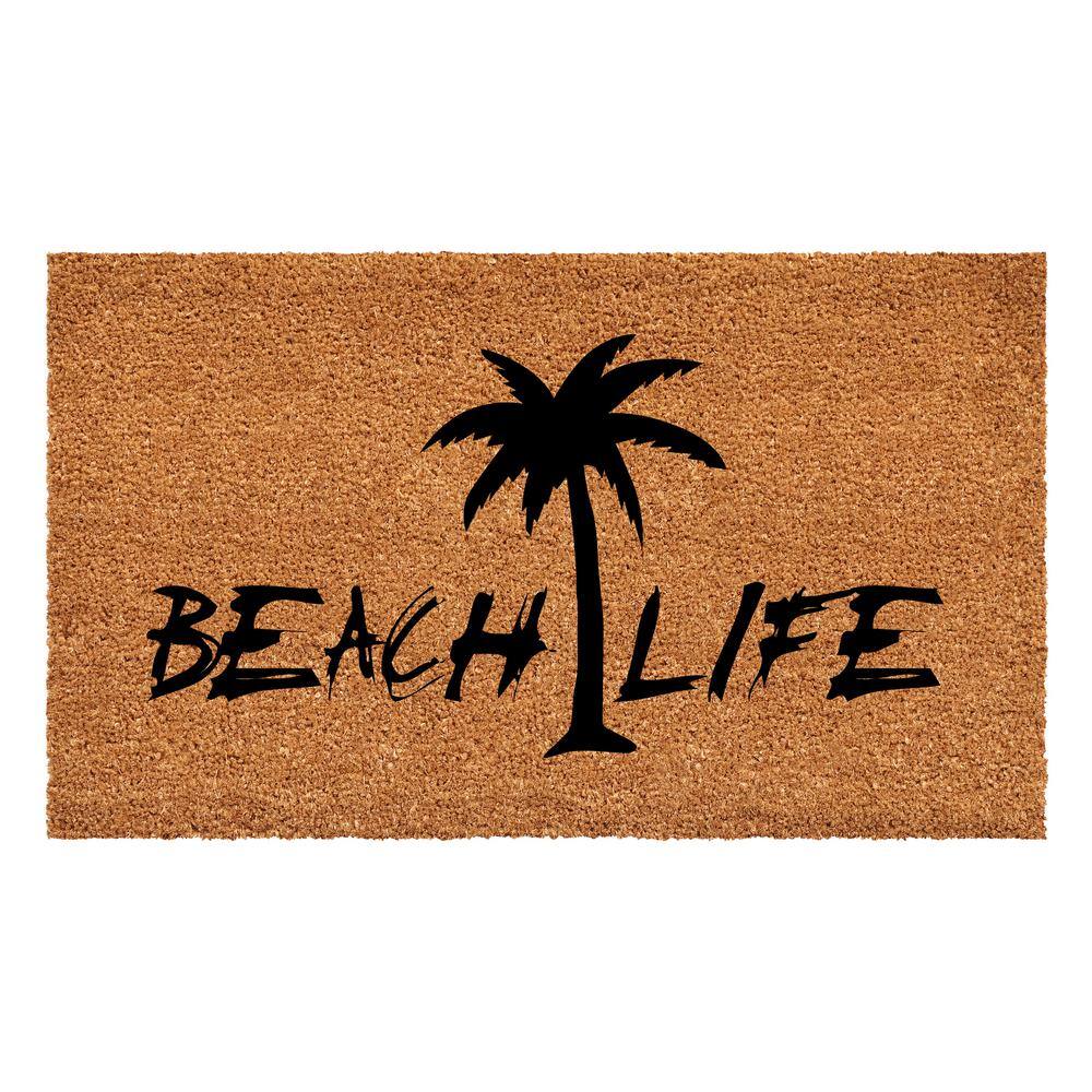 Fanmats  Beach Life Gold Medallion Door Mat