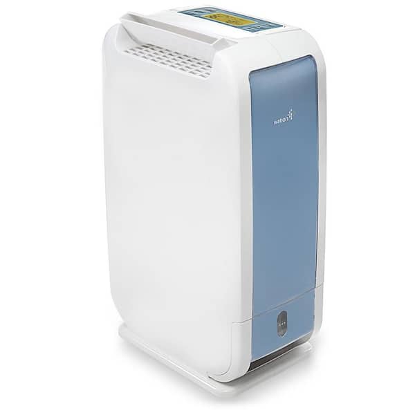 Ivation 13 Pint Small-Area Desiccant Dehumidifier with Continuous Drain Hose