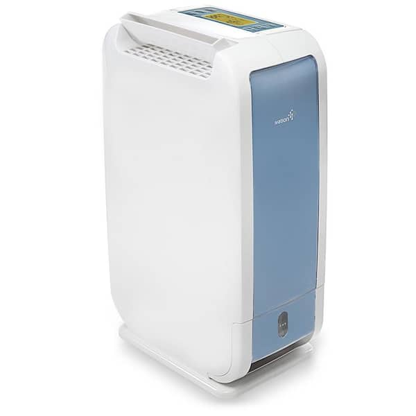 Ivation IVADDH06WH 13 Pint Small-Area Desiccant Dehumidifier with Continuous Drain Hose - 1