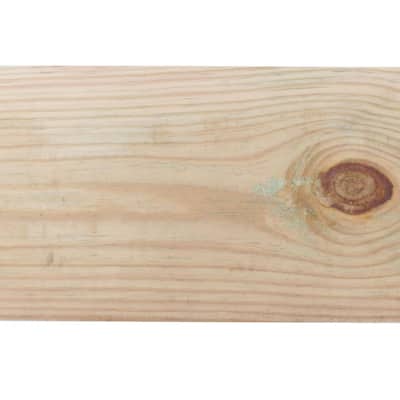 1 in. x 8 in. x 12 ft. Ground Contact Pressure-Treated Board