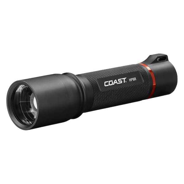 Coast HP8R Rechargeable Focusing LED Flashlight - Black