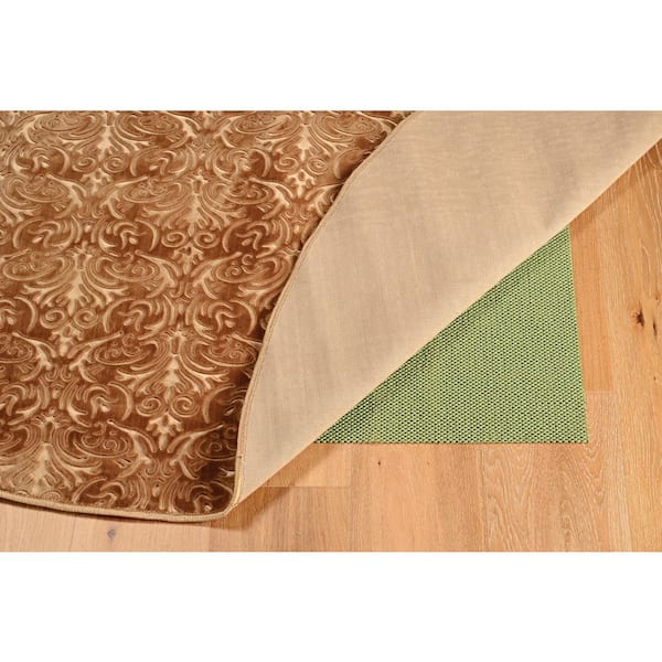 Evolution Brown 8 ft. x 8 ft. Modern Loomed Geometric Polyester Round Indoor Area Rug