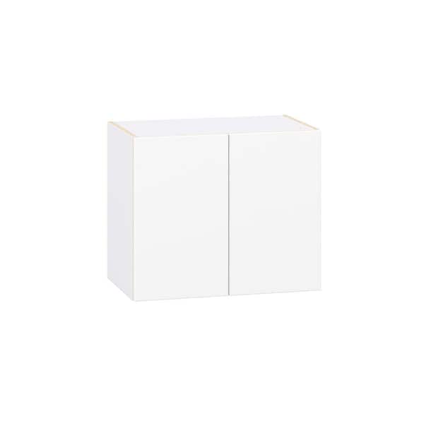 Timberline 24 in. W x 14 in. D x 20 in. H Assembled Slab Wall Bridge Kitchen Cabinet in Bright White