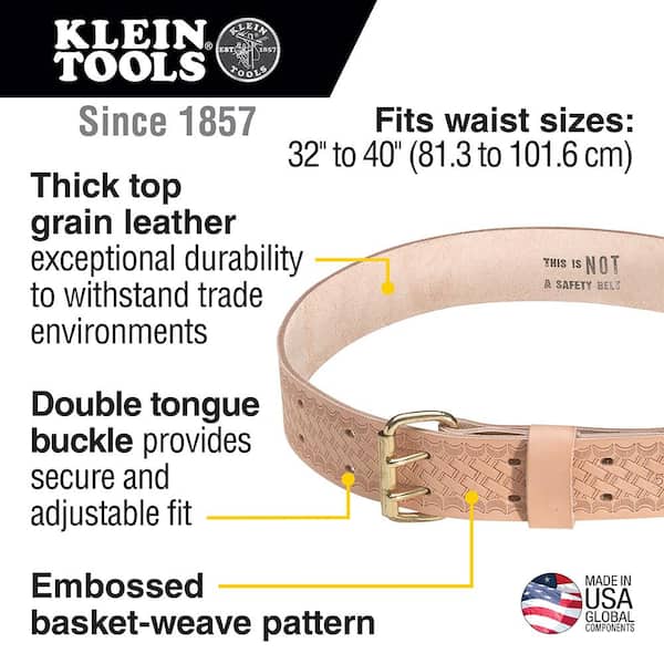 Small Heavy Duty Embossed LeatherTool Belt