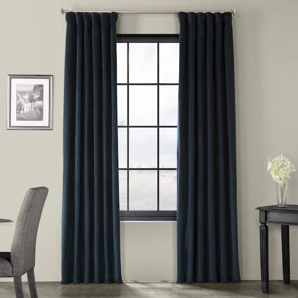 Curtains Ds Exclusive Fabrics, Navy Blue Curtain Panels