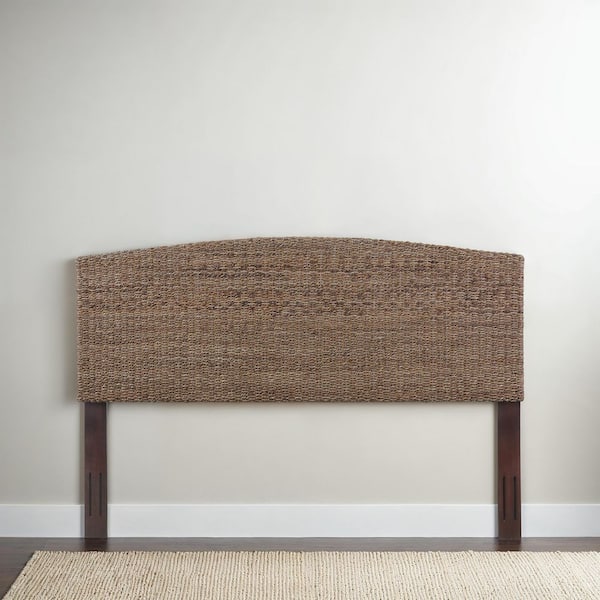 Clifton Natural Banana Leaf King Panel Headboard