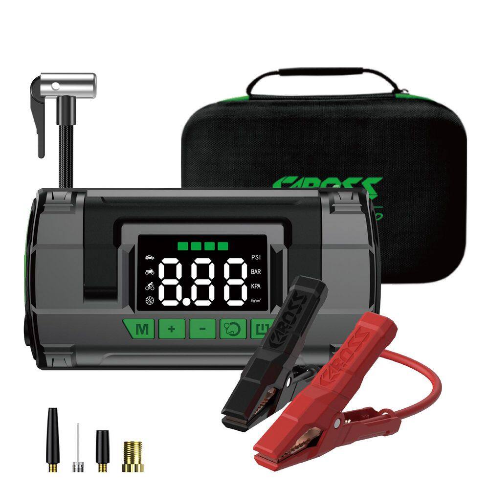 T14 Max Portable Car Jump Starter with 150-PSI Air Compressor and USB Power Bank price history on PriceWatchPro