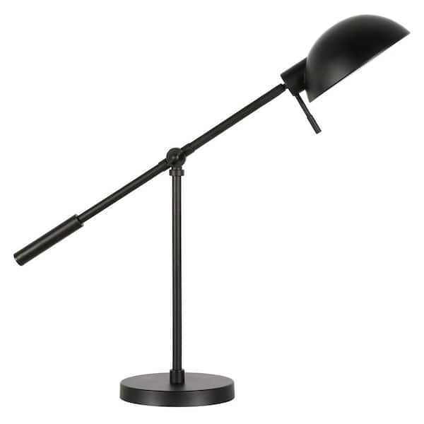 The with Table Blackened Boom in. Lamp Home Dexter Arm - TL1023 23.25 Depot Bronze Meyer&Cross
