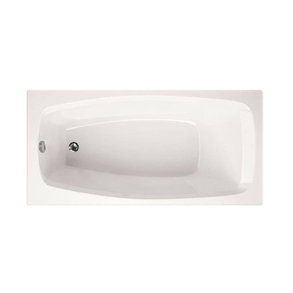 Carmel 5 ft. Acrylic Drop-in Rectangular Reversible Drain Bathtub in White price history on PriceWatchPro