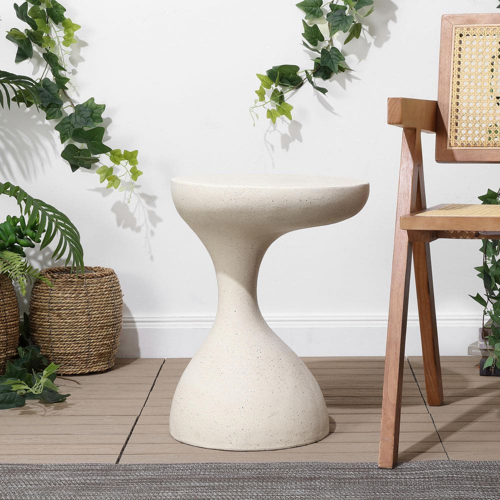 JONATHAN Y Boracay 19.75 in. Modern Minimalist Indoor/Outdoor