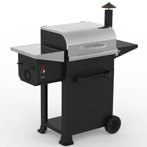 Z GRILLS 573 sq. in. Wood Pellet Grill and Smoker 6in1 BBQ Auto
