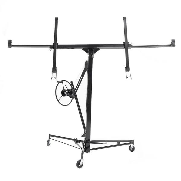 Living And Home Black Drywall Lifter Hoist 11ft