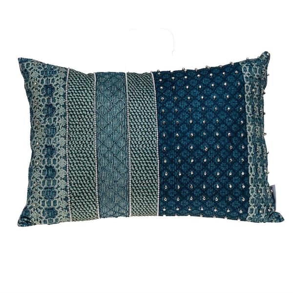 Petunia Transitional Multicolor Throw Pillow