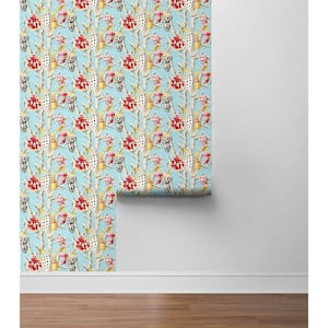 Ocean Wonders Tiffany Vinyl Peel and Stick Wallpaper Roll (Covers 30.75 sq. ft.)