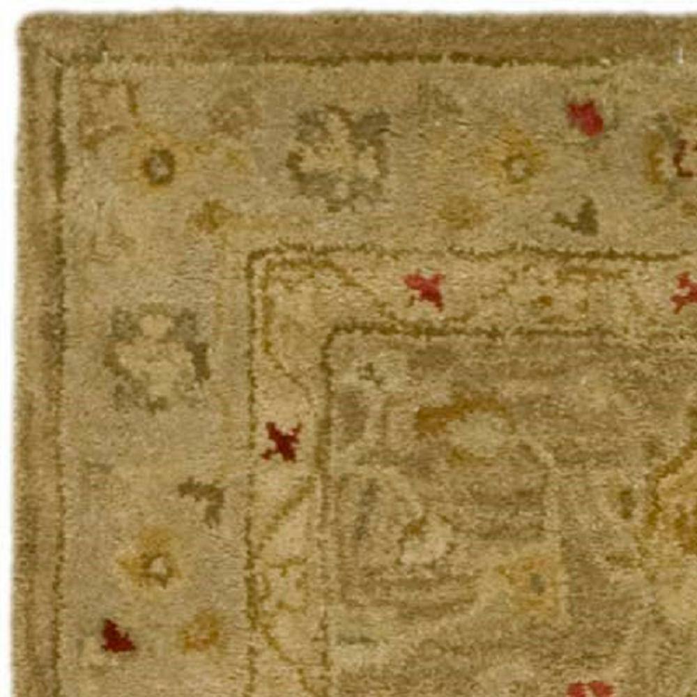 Heirloom Blue Wool 27" Tufted Runner Rug