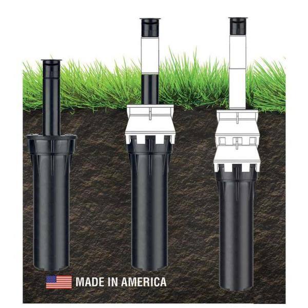 Eden Rubber Garden Hose (50 Ft) + Sprinkler Extensions (10 Pc Set