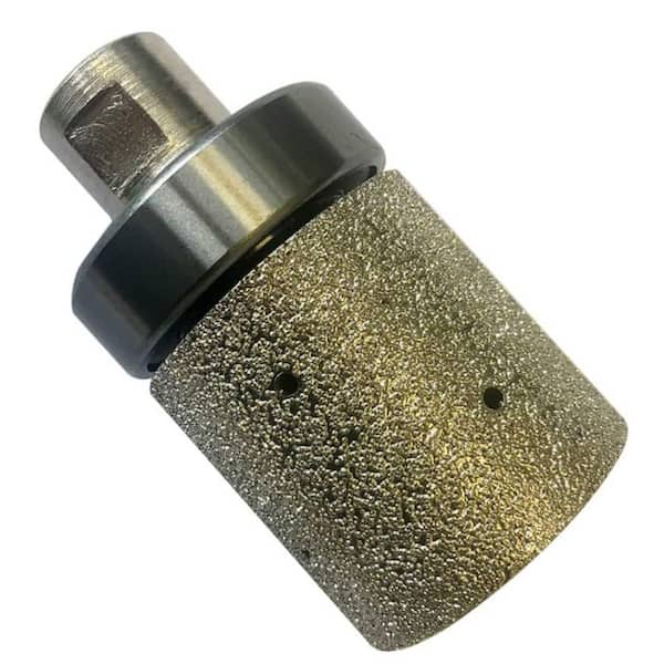 2 in. Diamond Profile Wheel for Natural Stones 2 in. Straight Profile Height, High Speed Steel 1-Piece, 5/8 in.-11 Arbor