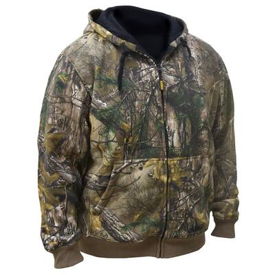 Men's XXLarge 20-Volt MAX XR Lithium-Ion Camoflauge hoodie kit with 2.0 Ah Battery and Charger