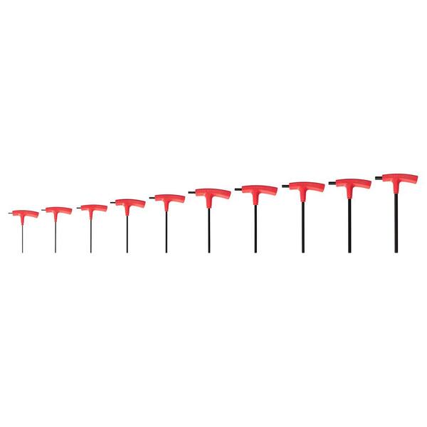 Eklind Cushion Grip Hex T -key Allen Llave 8pc Set Metric Mm