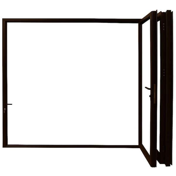 TEZA DOORS Teza B75 Series 120 in. x 80 in. Bifold 3-Panel