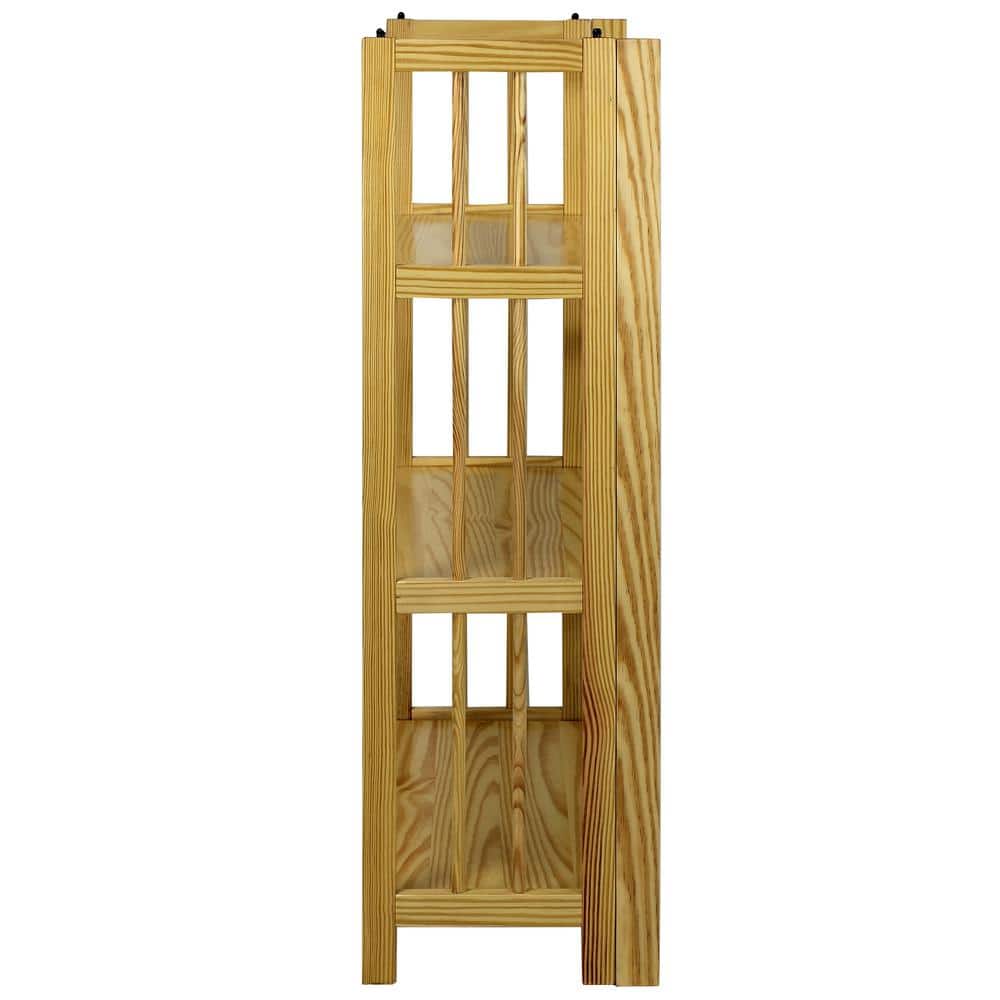 Mission Casual Natural Pine 3-Tier Stackable Bookcase