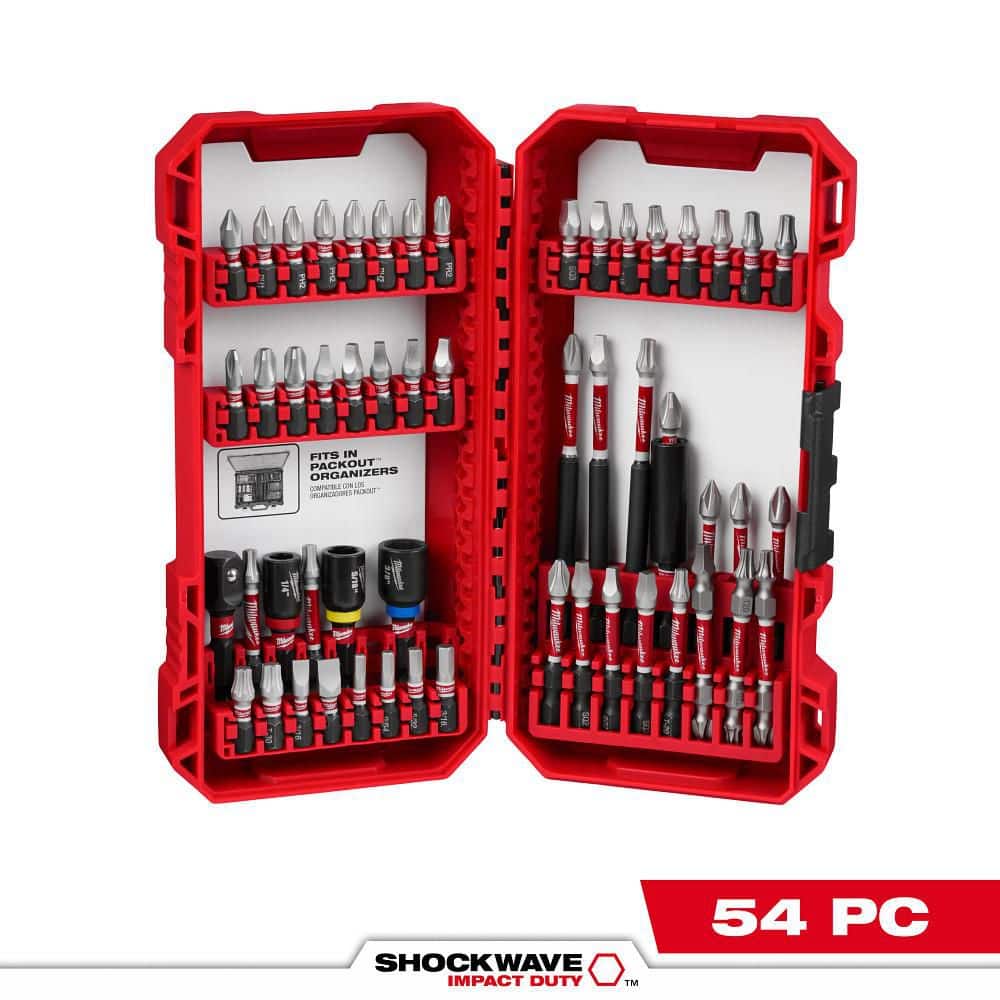 Milwaukee SHOCKWAVE Impact-Duty Alloy Steel Screw Driver Bit Set
