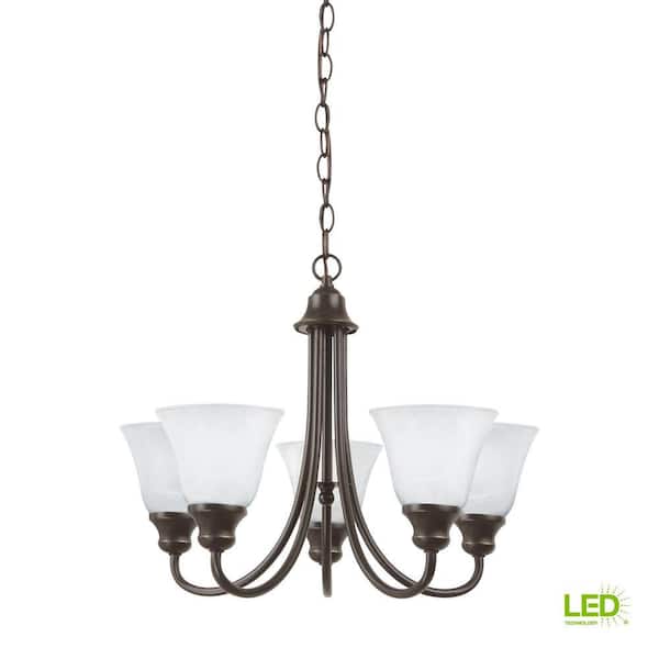 100-Watt 14-in Claret Bronze Traditional Light Post Lantern