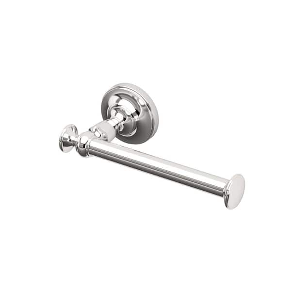 Gatco Tavern Euro Single Post Toilet Paper Holder in Polished Nickel