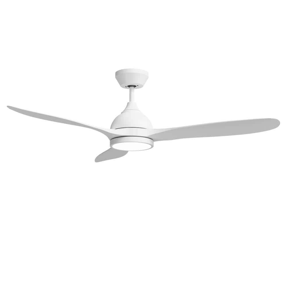 52 in. High-Airflow Ceiling Fan with Light - Quiet & Reversible DC Motor, 6-Speed 6500CFM Remote Control 3CCT Memory LED price history on PriceWatchPro